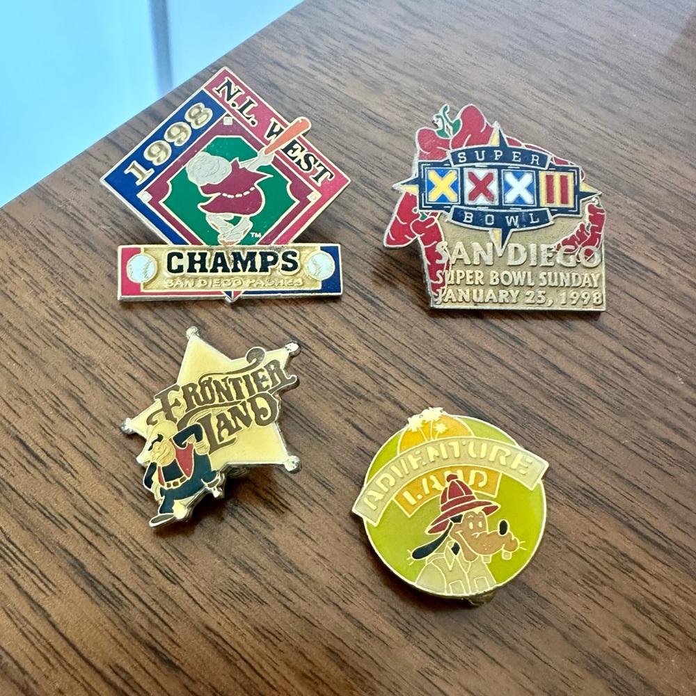 Vintage collectors pins